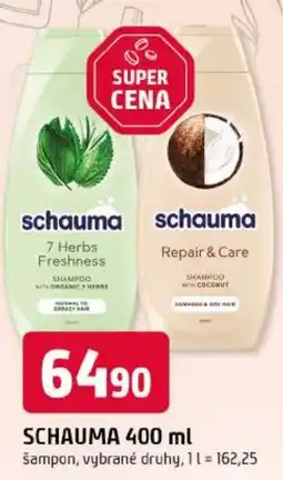 Trefa Schauma šampon, vybrané druhy nabídka