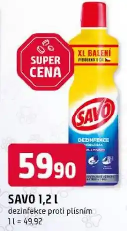 Trefa Savo dezinfekce proti plisním nabídka