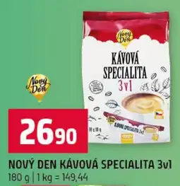 Terno Nový Den kávová specialita 3v1 nabídka