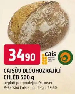Trefa Caisův dlouhozrajičí chléb nabídka