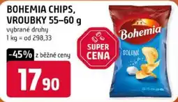 Trefa Bohemia chips, vroubky nabídka