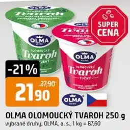 Trefa Olma olomoucký tvároh nabídka