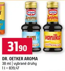 Terno Dr. Oetker aroma nabídka