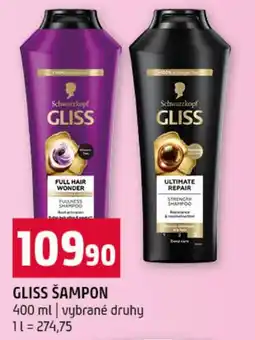 Terno Gliss šampon nabídka
