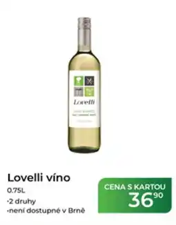 Tamda Foods Lovelli víno nabídka