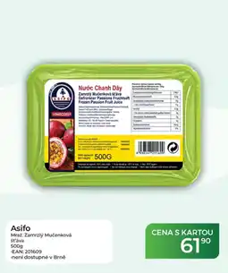 Tamda Foods Asifo Zamrzly Mučenkova šťáva nabídka