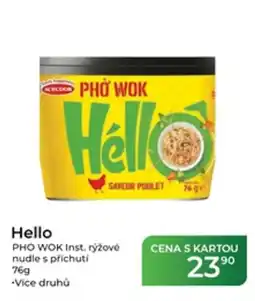 Tamda Foods Hello pho wok inst. rýžové nudle s příchutí nabídka