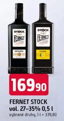 Trefa Fernet stock nabídka