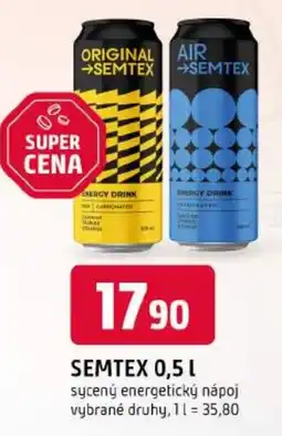 Trefa Semtex sycený energetický nápoj nabídka