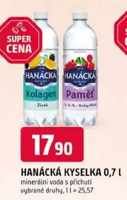 Trefa Hanacka kyselka nabídka