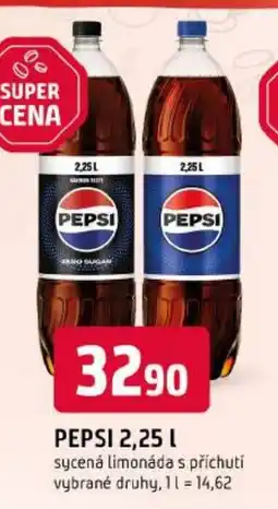 Trefa Pepsi s příchutí nabídka