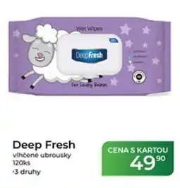 Tamda Foods Deep Fresh vlhčené ubrousky nabídka