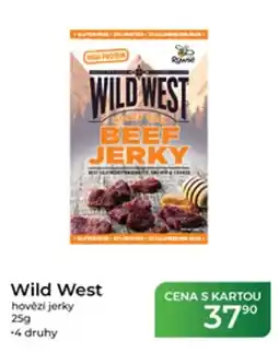 Tamda Foods Wild West hovězí jerky nabídka