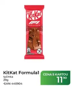 Tamda Foods KitKat Formula1 tyčinka nabídka