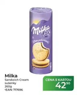 Tamda Foods Milka Sandwich Cream sušenky nabídka