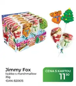 Tamda Foods Jimmy Fox lizátko s marshmallow nabídka