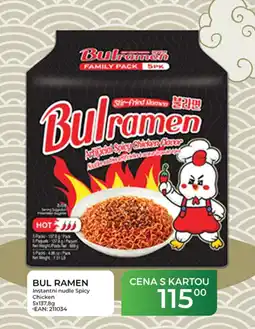 Tamda Foods Bul ramen instantní nudle spicy chicken nabídka