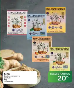 Tamda Foods Sina bonbón zázvorový s příchutí nabídka
