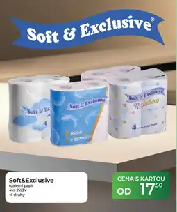 Tamda Foods Soft & Exclusive toaletní papír nabídka