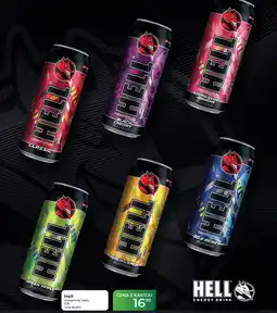 Tamda Foods Hell energetický nápoj nabídka