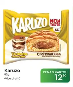 Tamda Foods Karuzo Tiramisu cream taste Croissant bun nabídka