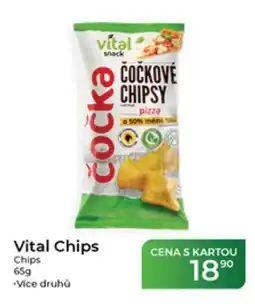 Tamda Foods Vital Chips Čockové chipsy pizza nabídka