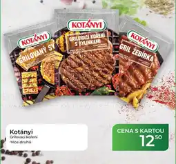 Tamda Foods Kotányi grilovací koření nabídka