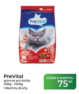 Tamda Foods PreVital granule pro kočky nabídka