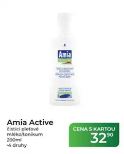Tamda Foods Amia Active čistící pleťové mléko/tonikum nabídka