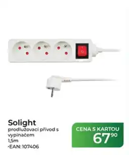 Tamda Foods Solight prodlužovací přívod s vypínačem nabídka