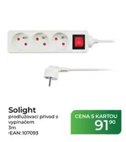 Tamda Foods Solight prodlužovací přívod s vypínačem nabídka