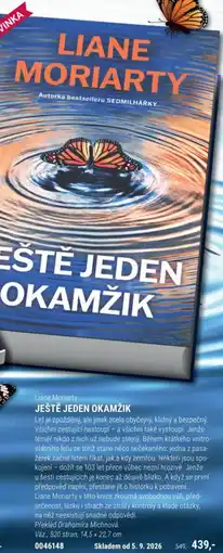 Knižní klub Liane Moriarty ještě jeden okamžik nabídka