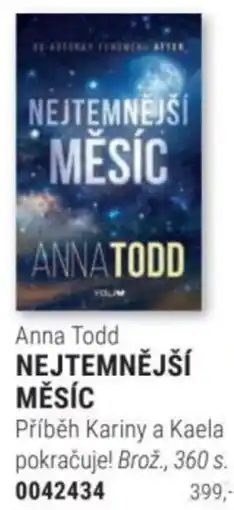 Knižní klub Anna Todd nejtemnější měsíc nabídka