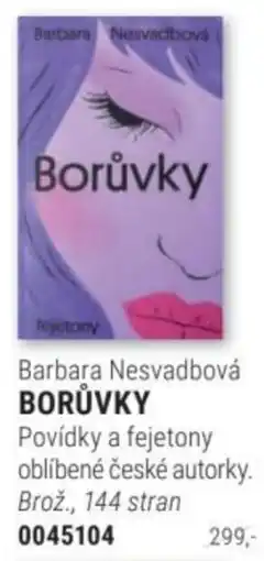 Knižní klub Barbara Nesvadbová Borůvky nabídka