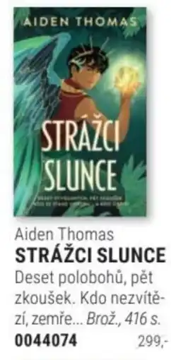 Knižní klub Aiden Thomas Strážci slunce nabídka
