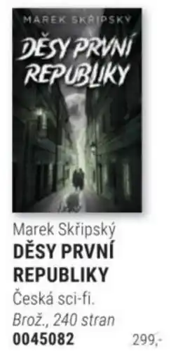 Knižní klub Marek Skřipský Děsy první republiky nabídka