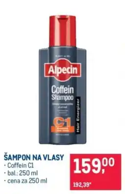 Makro Alpecin Coffein Shampoo nabídka