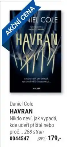 Knižní klub Daniel Cole Havran nabídka