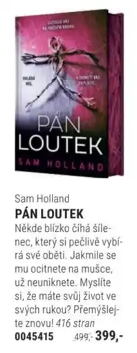 Knižní klub Sam Holland Pán Loutek nabídka