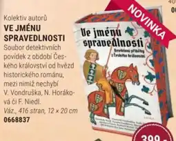 Knižní klub Ve jménu spravedlnosti nabídka