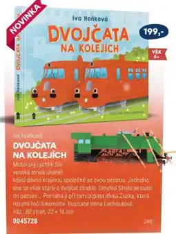 Knižní klub Iva Hoňková Dvojčata na kolejích nabídka