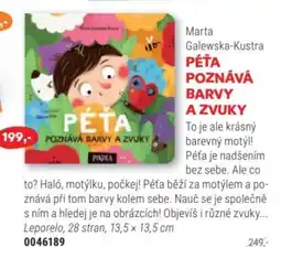 Knižní klub Péťa poznává barvy a zvuky nabídka