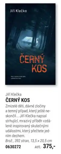 Knižní klub Jiří Klečka Černý kos nabídka