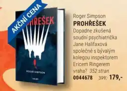 Knižní klub Roger Simpson Prohřešek nabídka