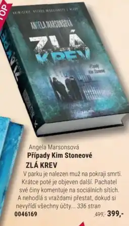 Knižní klub Angela Marsonsová Případy Kim Stoneové Zlá krev nabídka
