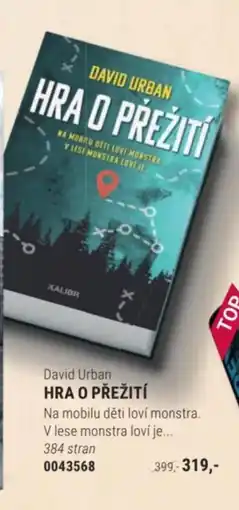 Knižní klub David Urban Hra o přežití nabídka