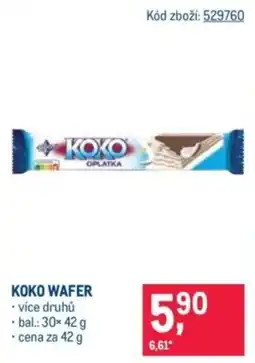 Makro Koko wafer nabídka