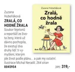 Knižní klub Zuzana Hubeňáková Zralá, co hodně žrala nabídka