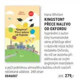 Knižní klub Hana Whitton Kingston? Přece nalevo od Oxfordu nabídka