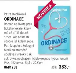 Knižní klub Petra Dvořáková Ordinace nabídka